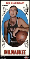 1969 Topps #14 Jon McGlocklin Bucks RC Indiana 4 - VG/EX