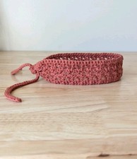 Crochet headband lace hair wrap for women 17"x2" comfort fashion hair accessory