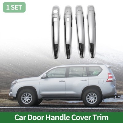 Seitentürgriffabdeckung, für Toyota Highlander 2008-2013, ABS Silberton 1 Set