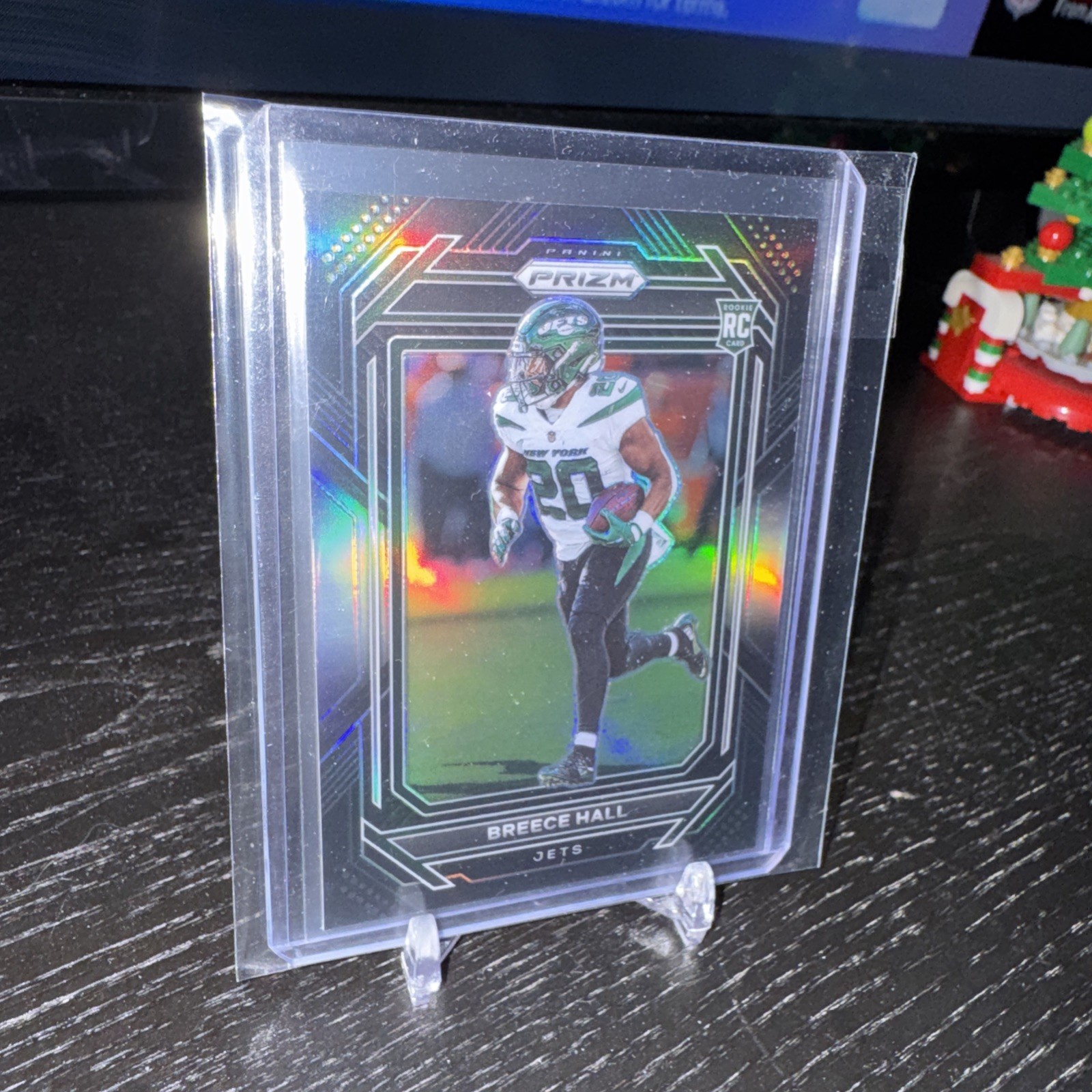 2022 Panini Chronicles - Prizm Black Breece Hall #PB-17 (RC)