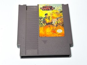 nes nintendo OPERATION WOLF game with box and dustcover