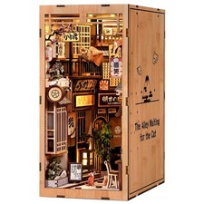Book Nook Kit - DIY Miniature Dollhouse Kit, Japanese Style 3D Wooden Puzzle ...