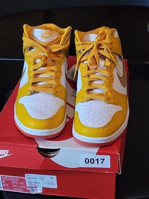 Nike DQ4691-700 DUNK HIGH YLW/GLD/WYELLOW