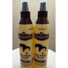 2pk Sta-Sof-Fro Extra Dry Hair Spray Oil Sheen Comb Out Conditioner 250ml 8.45oz