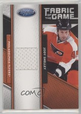 2011-12 Certified Fabric of the Game Materials 225/399 Jody Shelley #106 08ee