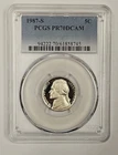 1987-S Jefferson Nickel Proof — photo from another recent sale