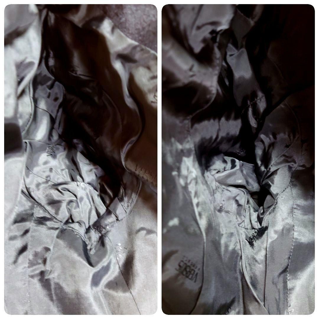 Versace Black Skirt Suit Set M Size 38 Italian Quality Soft Fabric thumbnail 12