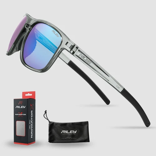 Riley Navigator X Premium Polarised Sunglasses UV400 Driving Anti-Glare
