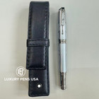 AUCTION Montblanc Victor Hugo Writers Edition Fountain Pen Silver Barley Set — photo 5