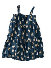 Uniqlo x Paul & Joe Tiered Camisole Dress With Kitty Cats Girls Size 3/4T