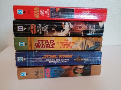 Star Wars Paperback Books 1990s Lot of 5