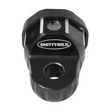 Smittybilt Aluminum Winch Shackle - Black 2820