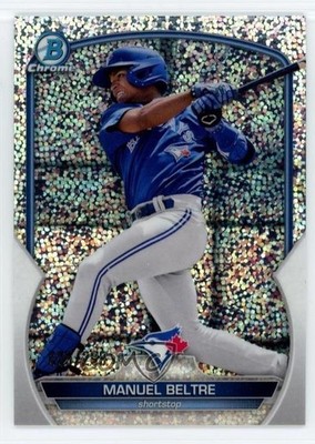 2023 Bowman Chrome Prospects Speckle Refractor 25/299 Manuel Beltre #BCP-79 1u5y