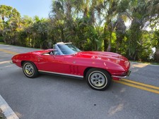 1966 Red Chevrolet Corvette   | C2 Corvette Photo 1