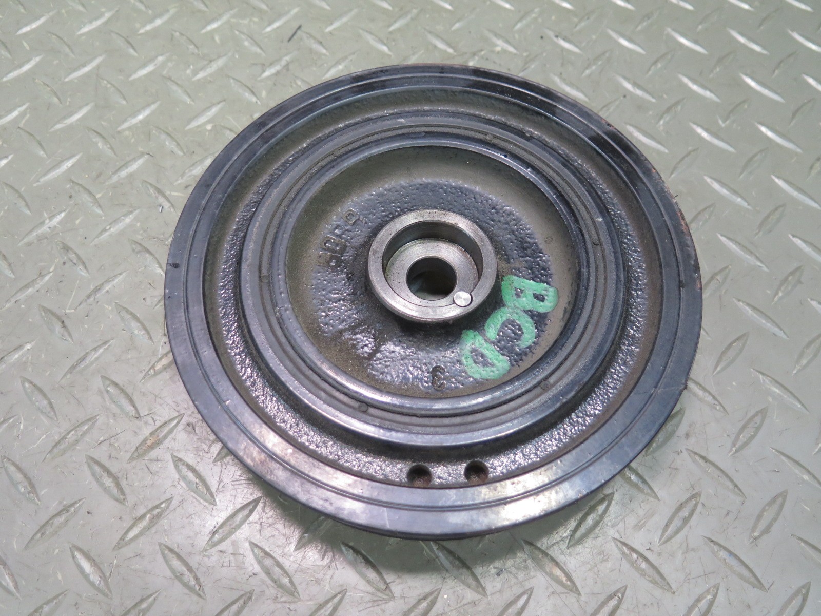 2006-2012 BENTLEY FLYING SPUR ENGINE MOTOR CRANKSHAFT PULLEY VIBRATION DAMPER