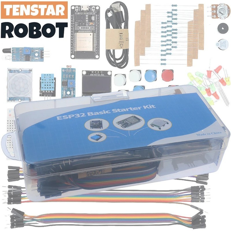 Basic Starter Kit for ESP32 ESP-32S WIFI Development Board Project Learning Kit