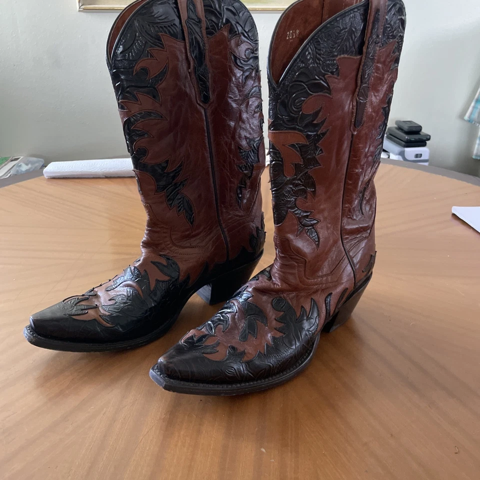 Bota Western Dan Post Lauryn marrón para mujer talla 9M Foto 4 de 4