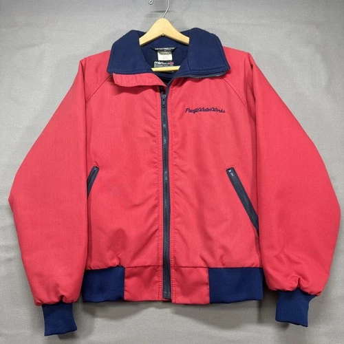 Vtg Sportsman's Lodge Jacket Mens M Pacific Water, Work Logo - product listing photo