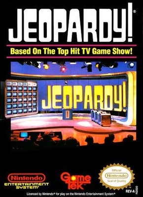 Jeopardy - NES - Cosmetic Wear - Label Wear