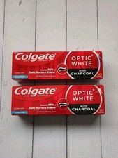 (Pack of 2) Colgate Optic White with Charcoal...