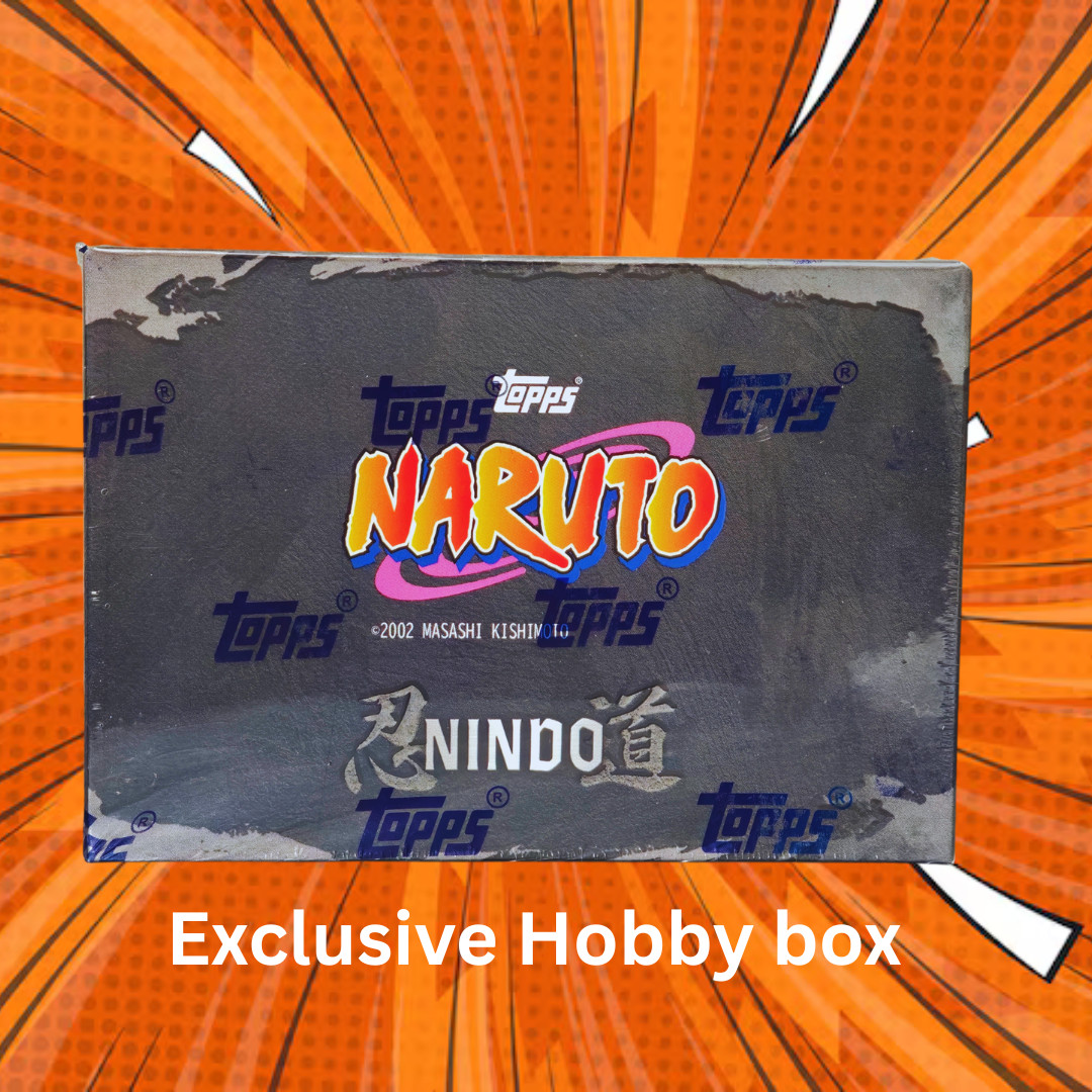 2025 Topps Naruto Nindo Hobby Box English | India Exclusive 2 Numbered Parallel