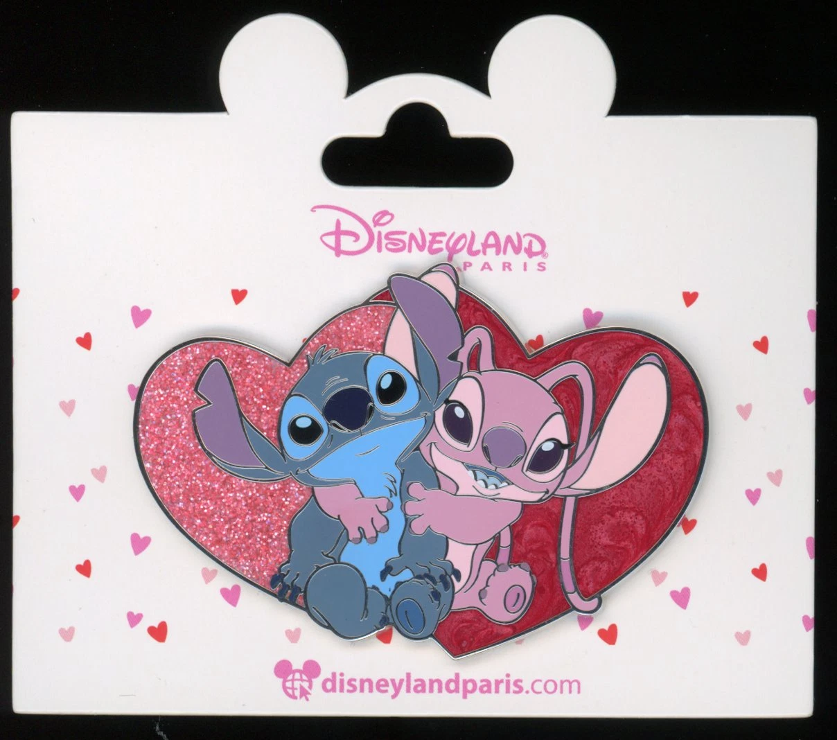 DLP DLRP Paris Lilo & Stitch Angel Heart Hug Valentine Disney Pin