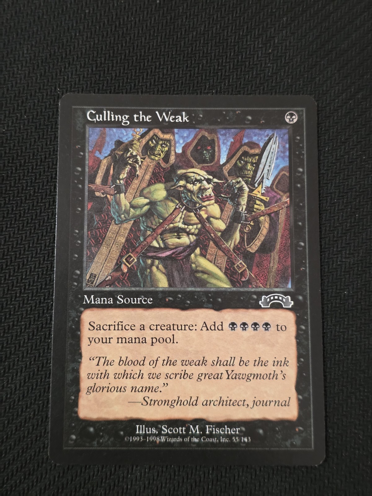 MTG Culling the Weak - Exodus Lightly Played English LP