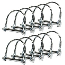 Trailer Coupler Pin and Locking Pin, 2-1/8"x1/4" Trailer Hitch Pin, Heavy Duty