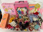 HUGE lot of Vintage BARBIE & KEN Dolls ACCESSORIES clothing Bundle 3 Cases