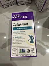 New Chapter Zyflamend Whole Body Joint Supplement 180 Ct Exp 4/28+