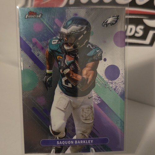 Topps 2025 Finest Saquon Barkley Philadelphia Eagles Finest Performance #78