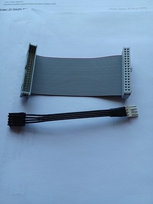 Atari ST 10cm Internal Gotek & Floppy Drive Power & Data Extension Cables
