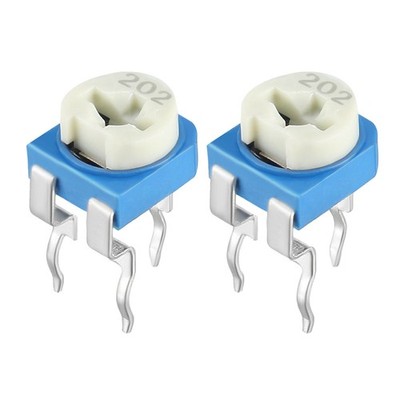 200R-1M Ohm Variable Resistor Top Adjustable Horizontal Cermet Potentiometer