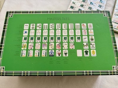 【超希少】マスターズ2026 麻雀セット&マット Berckmans専売品 2026 Masters Mahjong Tile Set - Limited Edition Berkman's Place