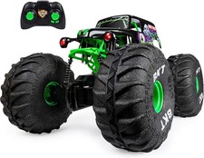 Monster Jam Mega Grave Digger V2 2 Ft. Tall RC Truck Official All-Terrain Remote