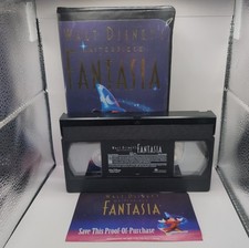 Walt Disney's Masterpiece Fantasia VHS, 1991