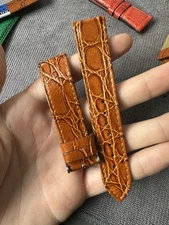 Vintage Watch Strap 20 mm Leather Nos top Quality V62