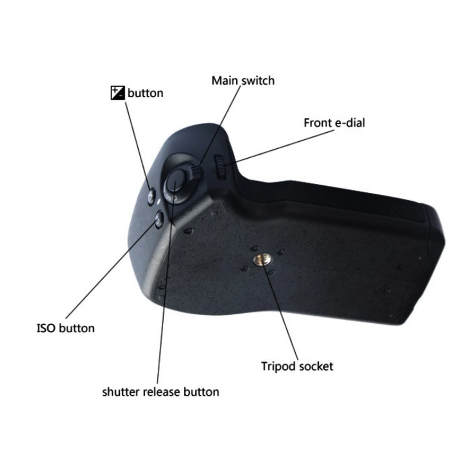 D-BG5 Vertical Battery Pack Grip Shooting Endurance Extension For Pentax K3/K3II - Image 3 of 4
