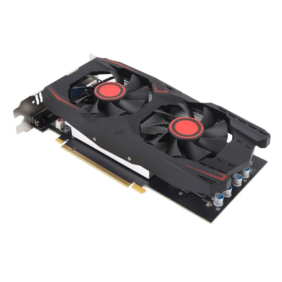 ·Graphics Card 6GB GDDR5 192BIT Double Fan PCIE 2.0 16X Slot Supports DVI VGA - Image 3 of 4