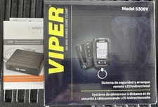 Viper 5308V 2Way LCD Security Car Alarm  Remote Start System  DB3 Bypass