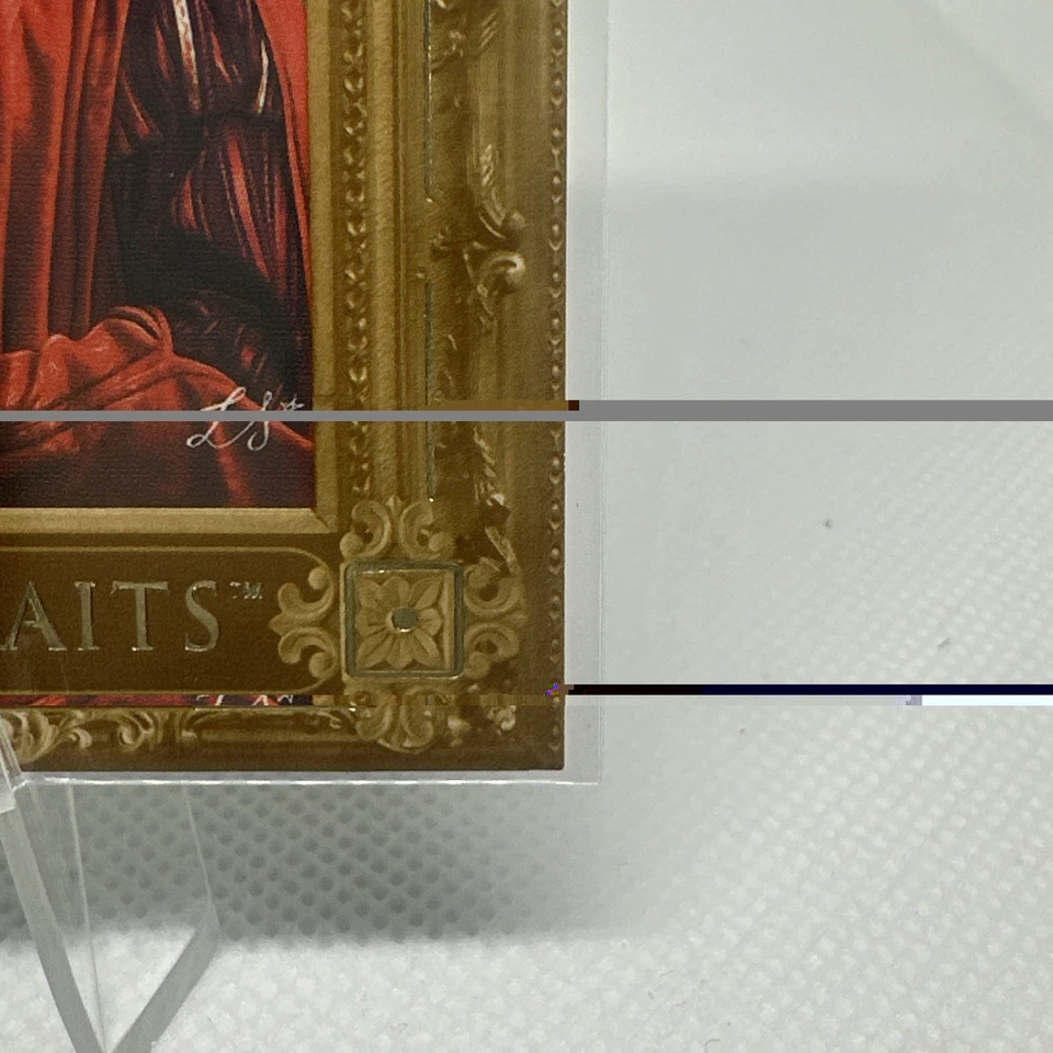 Johnny Gaudreau 2023-24 Upper Deck UD Portraits #P-3 Hockey Card - Image 4 of 4