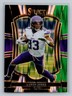 Aaron Jones 2025 Panini Select #165 Black and Green Prizm Shock  Vikings