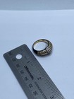 Swarovski Gold Over Sterling Silver & Crystal Size 9 Ring 9.3g — photo 8