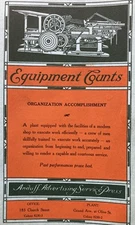 1924 New Haven Connecticut Anduff Advertising Service Printing Press  Print Ad