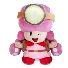 Super Mario Bros Captain Toad Toadette Plush Doll Stuffed Animal Toy for Gift's