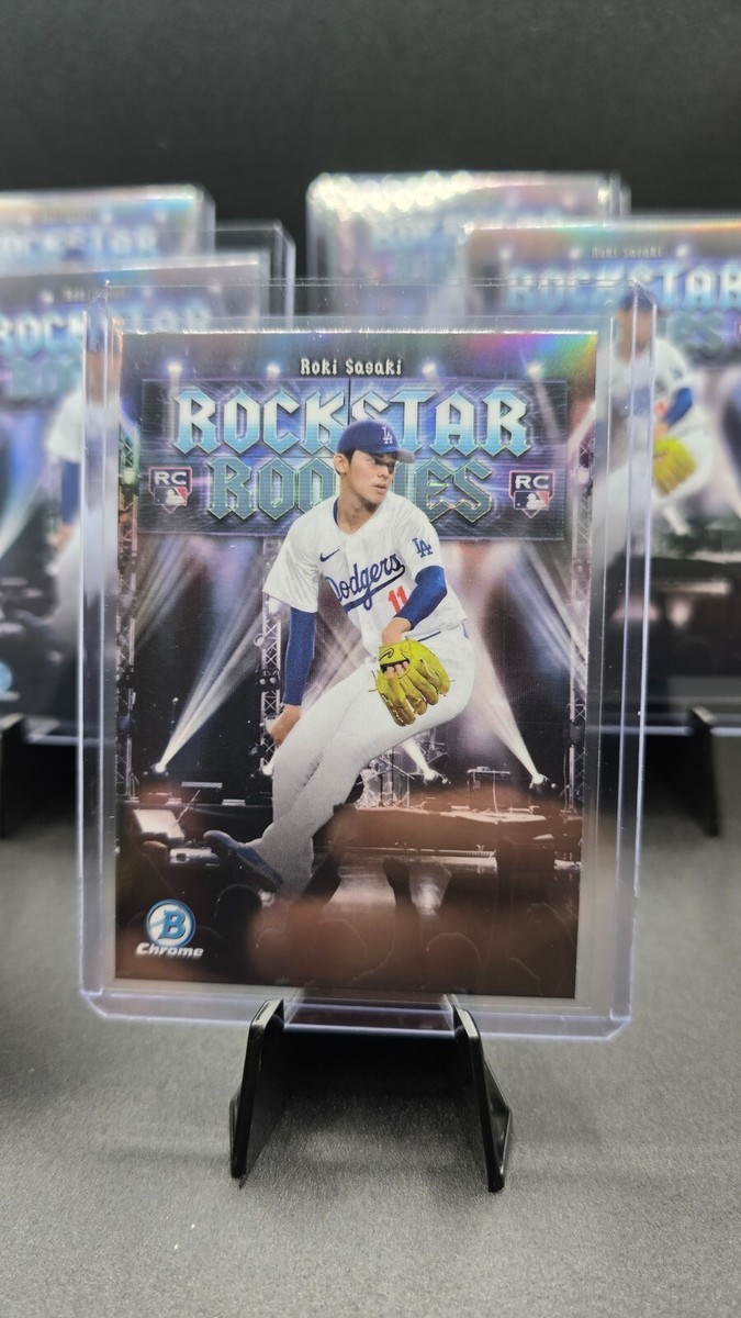 2025 Topps Bowman Roki Sasaki RC Rockstar Rookies #RR-20