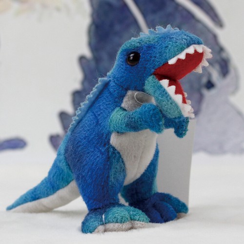 Muñeca de peluche juguete de peluche para niños regalo dibujos animados dinosaurio figura casa - Imagen 15 de 20