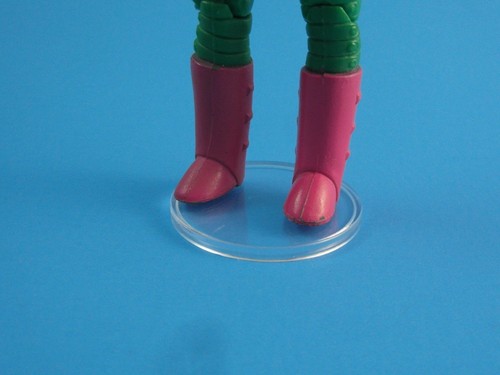 100 soportes de exhibición de figuras de acción vintage Super Powers - transparente T2c - Imagen 3 de 5