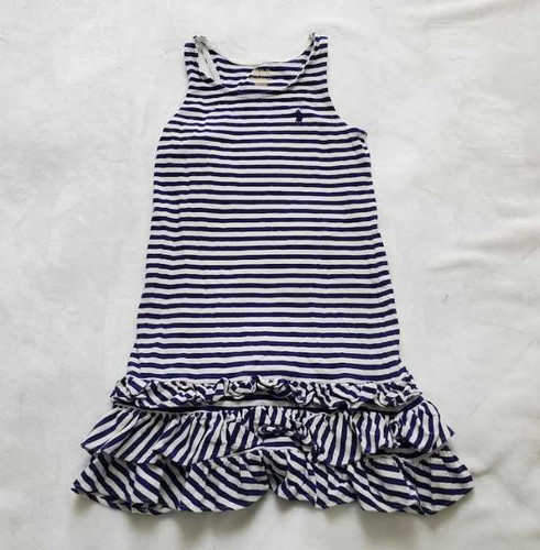 Girl's S Polo Ralph Lauren blue \u0026 white 