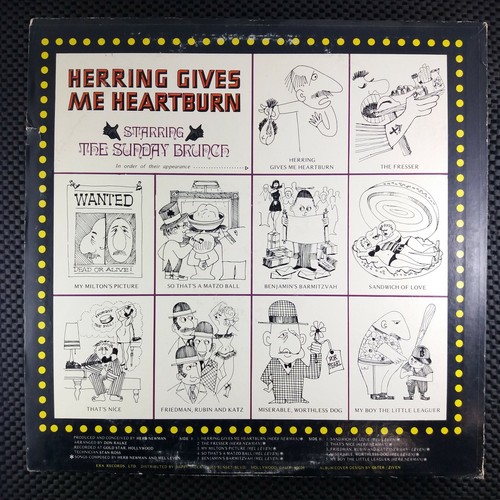 The Sunday Brunch – Herring Gives Me Heartburn (ERA Records – NS 807) - Picture 2 of 4